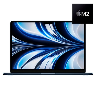 Ноутбук apple macbook air 2022 m2 / 13,6" / 8gb / ssd 256gb / macos / midnight / mly33 / demo