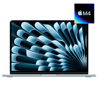 Ноутбук apple macbook air 2025 m4 / 13″ / 16gb / ssd 512gb / macos / sky blue / mc6u4ru/a