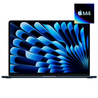 Ноутбук apple macbook air 2025 m4 / 15" / 16gb / ssd 256gb / macos / midnight / mw1l3ru/a