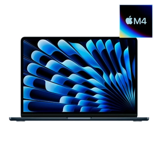 Ноутбук apple macbook air 2025 m4 / 13" / 24gb / ssd 512gb / macos / midnight / mc6c4ru/a