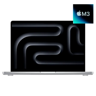 Ноутбук apple macbook pro 2023 m3 / 14″ / 8gb / ssd 512gb / macos / silver / mr7j3ru/a / demo