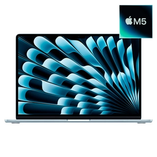 Ноутбук apple macbook air 2026 m5 / 15" / 16gb / ssd 512gb / macos / sky blue / mdvq4ru/a