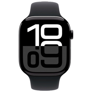 Смарт часы apple watch series 10 gps 42mm jet black al case with black sport band s/m Смарт часы apple watch series 10 gps 42mm jet black al case with black sport band s/m