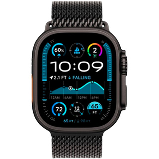 Смарт часы apple watch ultra 2 gps + cellular 49mm black titanium case with black titanium milanese loop m (mx5u3gk/a) Смарт часы apple watch ultra 2 gps + cellular 49mm black titanium case with black titanium milanese loop m (mx5u3gk/a)