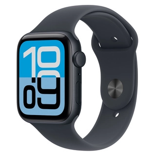 Смарт часы apple watch se 3 gps 40mm midnight aluminium case with midnight sport band s/m