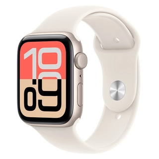 Смарт часы apple watch se 3 gps 40mm starlight aluminium case with starlight sport band m/l