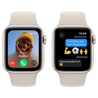 demo часы apple watch se gps 40mm starlight aluminium case only, 3k596ru/a, Без ремешка demo часы apple watch se gps 40mm starlight aluminium case only, 3k596ru/a, Без ремешка